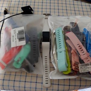 Fitbit watch and accessories